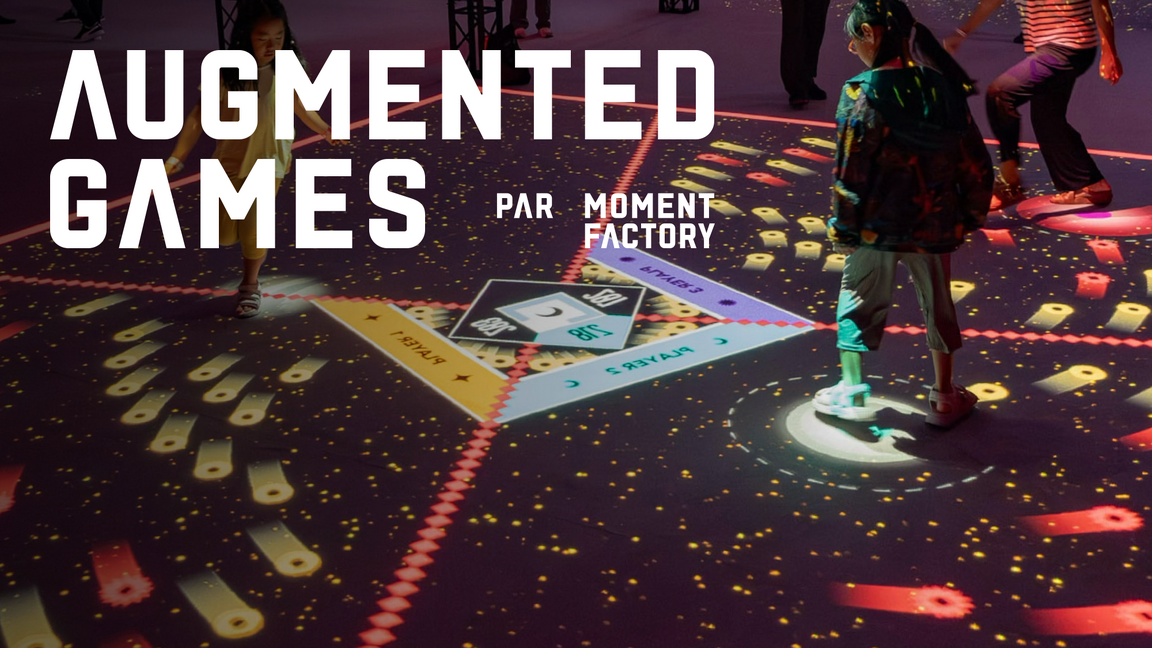Augmented Games by Moment Factory